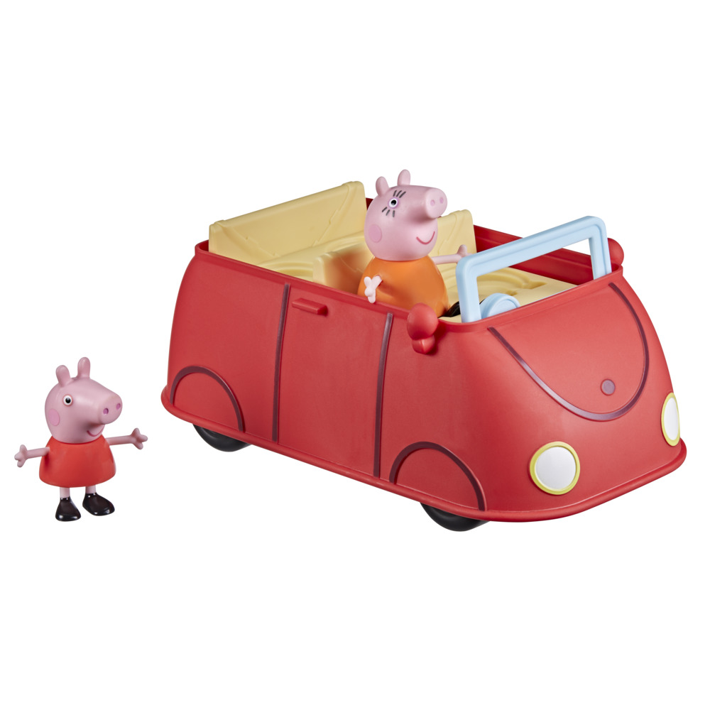 Peppa Pig Peppa's Adventures Voiture rouge familiale, jouet préscolaire ...