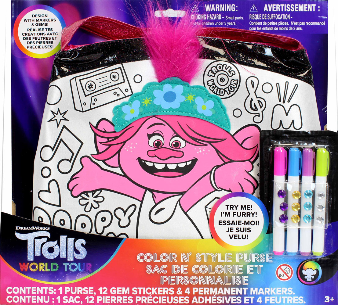 Trolls - Color N Style Purse - English Edition | Toys R Us Canada