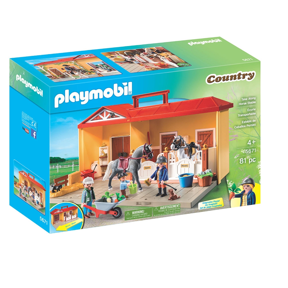 Playmobil - Take Along Horse Stable | Toys R Us Canada