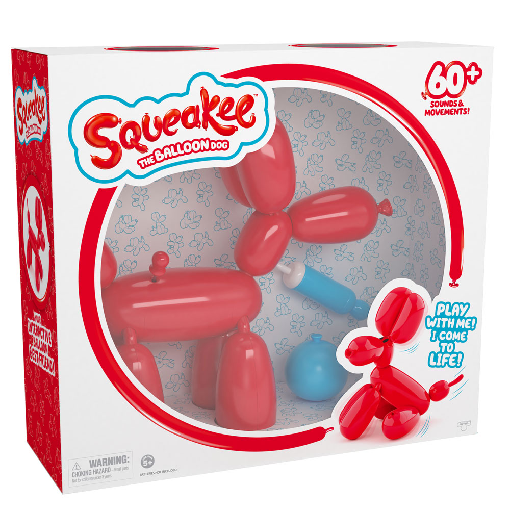 Squeakee - Le chien ballon, animal interactif, Fr