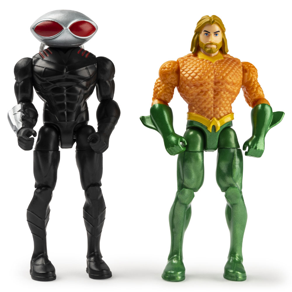 DC Comics 4-Inch AQUAMAN vs. BLACK MANTA Action Figure 2