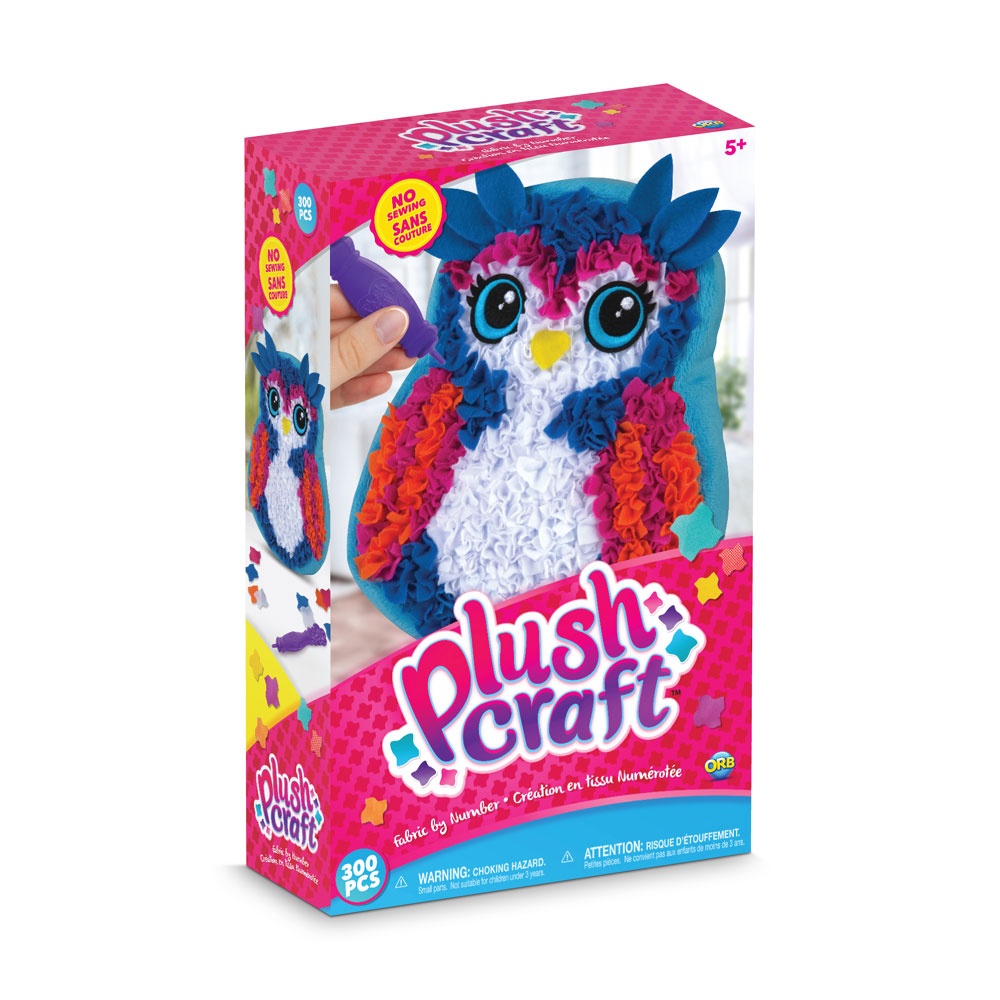 plush craft owl