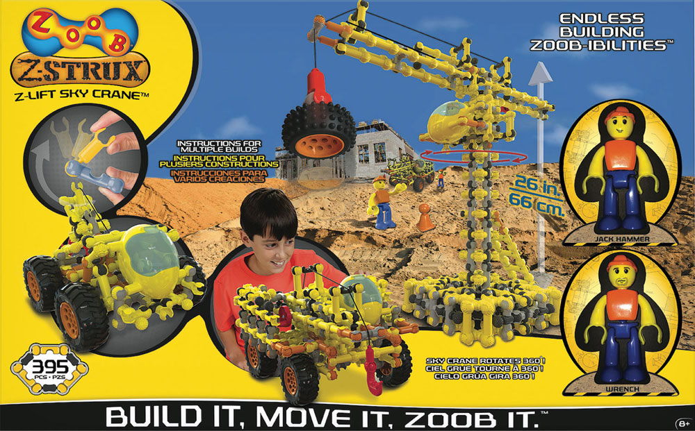 Buy ALEX ZOOB Z-Strux Lift Sky Crane for CAD 39.99 | Toys R Us Canada