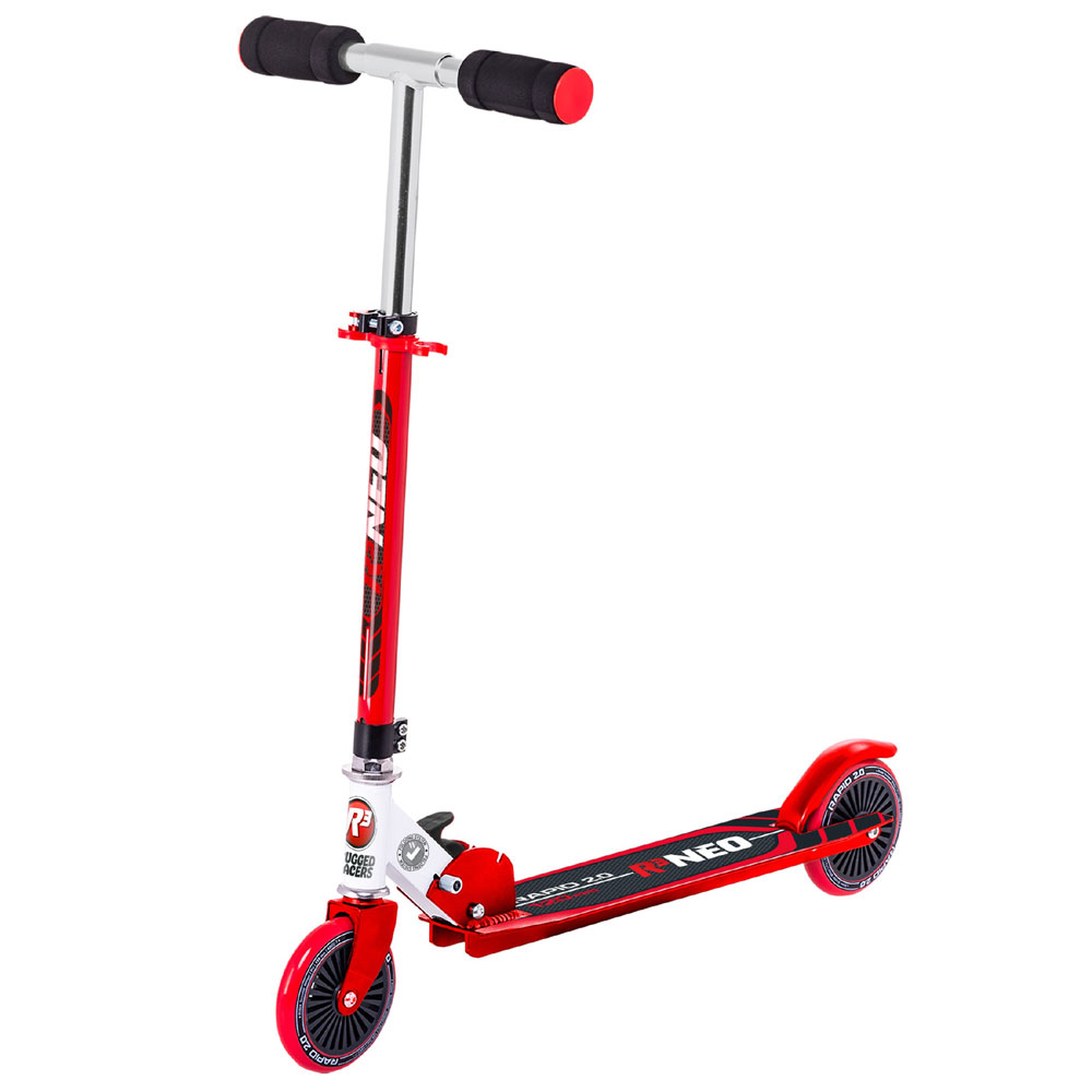 Rugged Racer R3 Neo 2 Wheel Kick Scooter- Red - English Edition | Toys ...